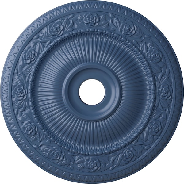 Ekena Millwork Logan Ceiling Medallion (Fits Canopies up to 6 1/8"), 24 1/4"OD x 3 7/8"ID x 2"P, Americana CM24LO1AMF - main